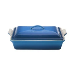 Le Creuset 4 Qt. (12" X 9") Heritage Covered Rectangular Casserole - Marseille