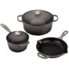 Le Creuset 5-Piece Signature Set W/Stainless Steel Knob - Oyster
