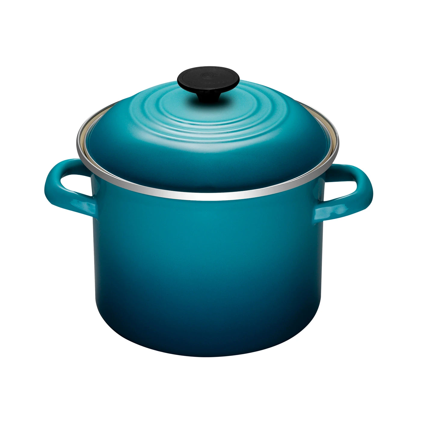 Le Creuset 6 Qt. Stockpot - Caribbean 1 Le Creuset 6 Qt. Stockpot - Caribbean