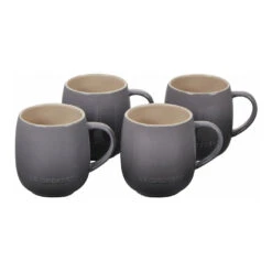 Le Creuset Set Of 4 - 13 Oz. Heritage Mugs - Oyster