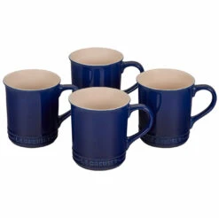 Le Creuset Set Of 4 - 14 Oz. Mugs - Indigo