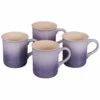 Le Creuset Set Of 4 - 14 Oz. Mugs - Provence