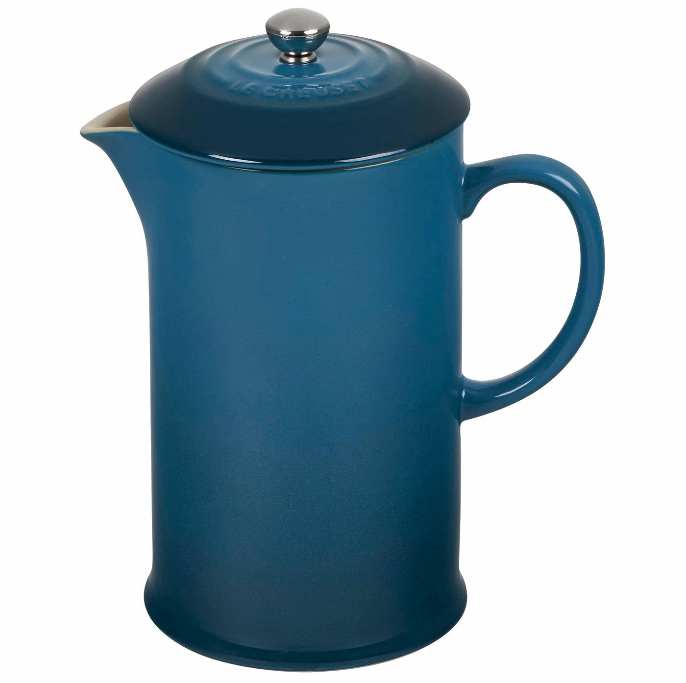 Le Creuset Le Crueset 34 Oz. French Press - Deep Teal 1 Le Creuset Le Crueset 34 Oz. French Press - Deep Teal