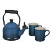 Le Creuset Demi Kettle & 2 Mug Set - Deep Teal